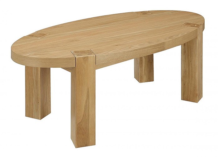 Zeus Oval Coffee Table - Click Image to Close